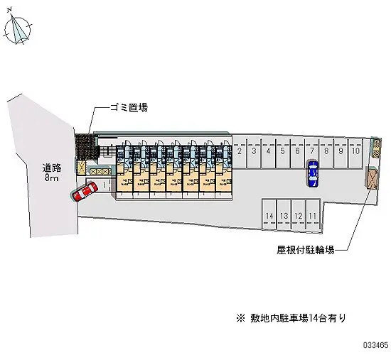 ★手数料０円★四日市市京町 月極駐車場